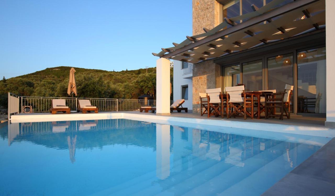 Tsakmakis Villas Luxury- Panoramic Sea View - Lefkada Tsoukaladhes Luaran gambar