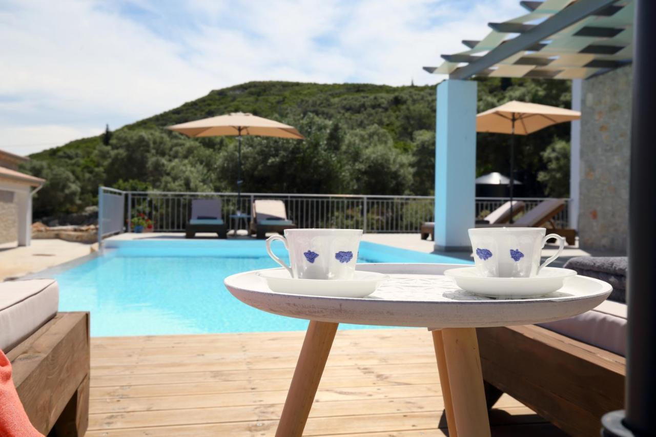 Tsakmakis Villas Luxury- Panoramic Sea View - Lefkada Tsoukaladhes Luaran gambar