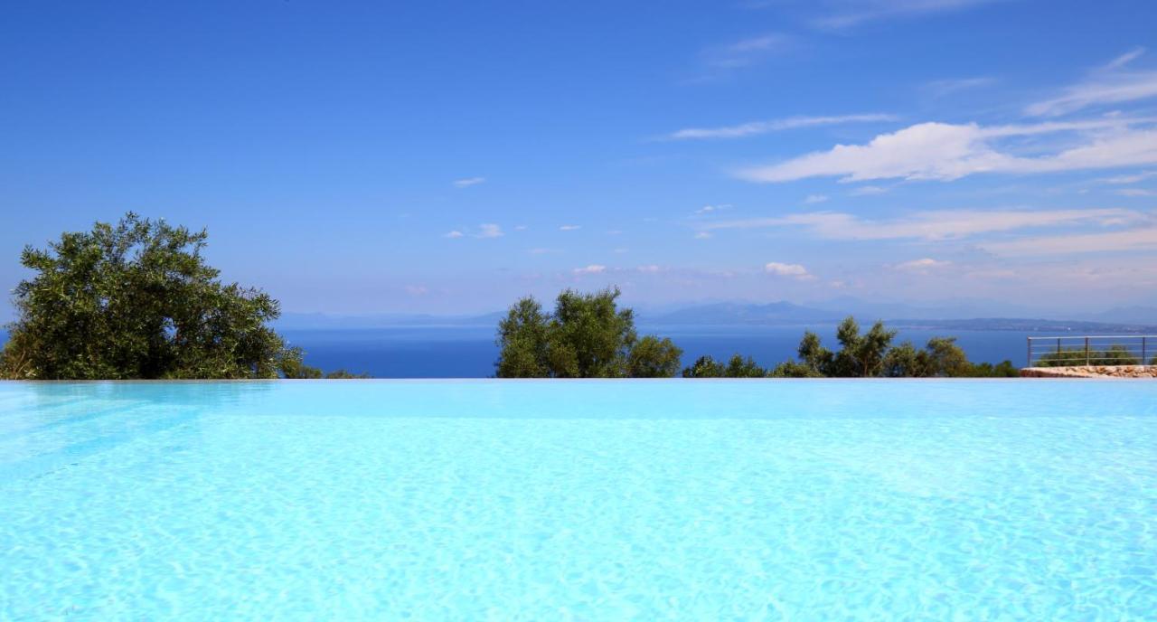 Tsakmakis Villas Luxury- Panoramic Sea View - Lefkada Tsoukaladhes Luaran gambar