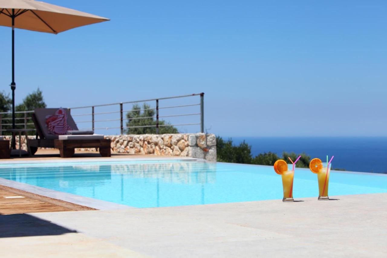 Tsakmakis Villas Luxury- Panoramic Sea View - Lefkada Tsoukaladhes Luaran gambar
