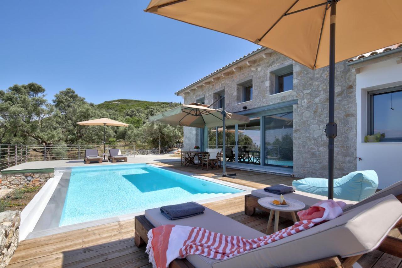 Tsakmakis Villas Luxury- Panoramic Sea View - Lefkada Tsoukaladhes Luaran gambar