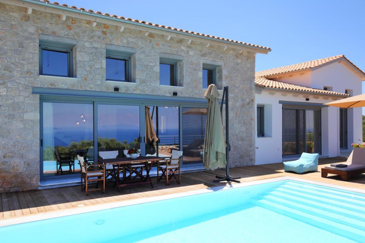 Tsakmakis Villas Luxury- Panoramic Sea View - Lefkada Tsoukaladhes Luaran gambar