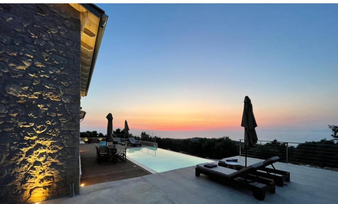Tsakmakis Villas Luxury- Panoramic Sea View - Lefkada Tsoukaladhes Luaran gambar