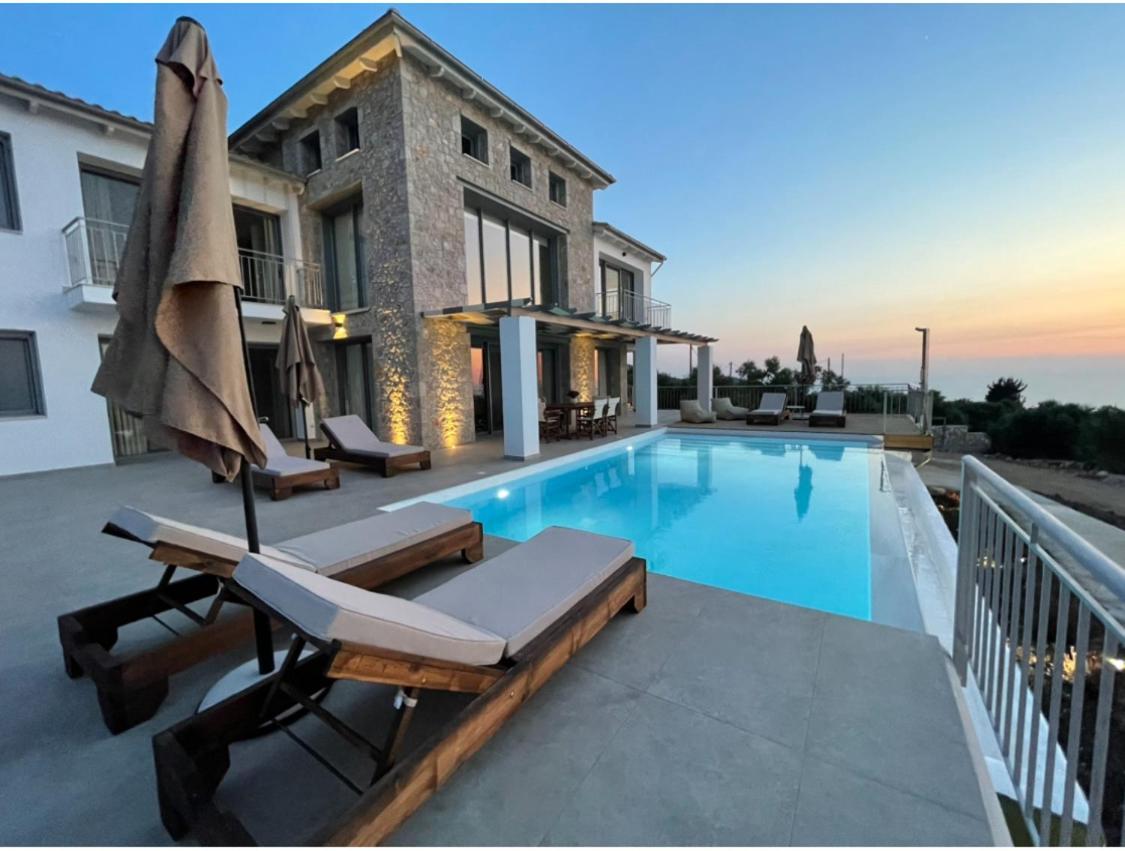 Tsakmakis Villas Luxury- Panoramic Sea View - Lefkada Tsoukaladhes Luaran gambar