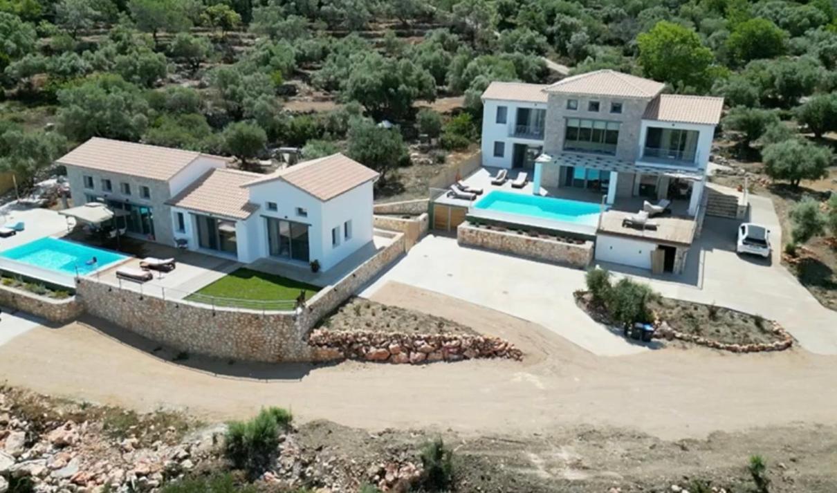 Tsakmakis Villas Luxury- Panoramic Sea View - Lefkada Tsoukaladhes Luaran gambar